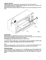 Preview for 11 page of Baumatic B900SS-B Instruction Manual