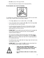 Предварительный просмотр 23 страницы Baumatic B905.2SS-A Instruction Manual