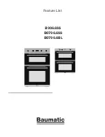 Baumatic B906.6SS User Manual предпросмотр