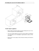 Предварительный просмотр 30 страницы Baumatic BAO6001-P Instruction Manual