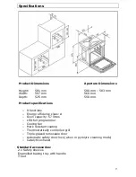 Предварительный просмотр 10 страницы Baumatic BAO6009-P Instruction Manual