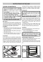 Предварительный просмотр 13 страницы Baumatic BAU91EG Operating And Installation Instructions