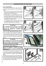 Предварительный просмотр 14 страницы Baumatic BAU91EG Operating And Installation Instructions