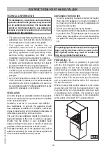 Предварительный просмотр 16 страницы Baumatic BAU91EG Operating And Installation Instructions