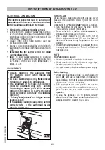 Предварительный просмотр 20 страницы Baumatic BAU91EG Operating And Installation Instructions