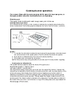 Preview for 15 page of Baumatic BAU95EE Instruction Manual