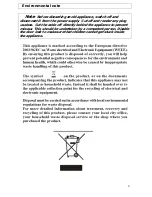 Preview for 4 page of Baumatic BBC460SS Instruction Manual