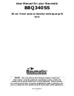 Предварительный просмотр 2 страницы Baumatic BBQ340SS User Manual