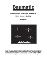 Baumatic BC70CTB User Manua предпросмотр