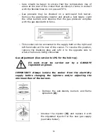 Preview for 38 page of Baumatic BCD1205SS 120cm Instruction Manual