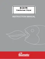 Baumatic BCD70 Instruction Manual предпросмотр