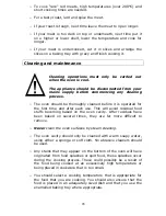 Preview for 28 page of Baumatic BCE1020SS Instruction Manual