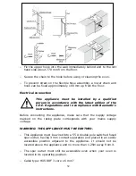 Preview for 32 page of Baumatic BCE1025SS Instruction Manual