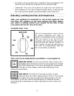 Предварительный просмотр 14 страницы Baumatic BCE620SS Instruction Manual