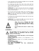 Предварительный просмотр 22 страницы Baumatic BCE620SS Instruction Manual