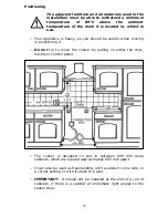 Предварительный просмотр 23 страницы Baumatic BCE620SS Instruction Manual