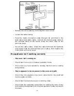 Предварительный просмотр 27 страницы Baumatic BCE620SS Instruction Manual