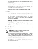 Preview for 17 page of Baumatic BCG600SS Instruction Manual