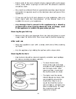 Preview for 20 page of Baumatic BCG600SS Instruction Manual