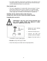 Preview for 21 page of Baumatic BCG600SS Instruction Manual