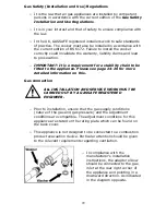 Preview for 29 page of Baumatic BCG600SS Instruction Manual