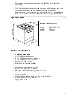 Предварительный просмотр 10 страницы Baumatic BCG6100SS Instruction Manual