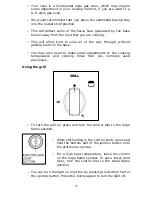 Предварительный просмотр 16 страницы Baumatic BCG620SS Instruction Manual