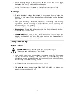 Предварительный просмотр 18 страницы Baumatic BCG620SS Instruction Manual