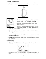 Предварительный просмотр 19 страницы Baumatic BCG620SS Instruction Manual