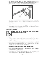 Предварительный просмотр 27 страницы Baumatic BCG620SS Instruction Manual