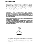 Preview for 4 page of Baumatic BCG625-BL Instruction Manual