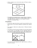 Preview for 14 page of Baumatic BCG920SS Instruction Manual