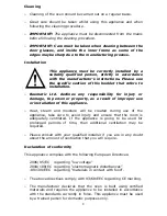 Preview for 8 page of Baumatic BCG925SS User Manual