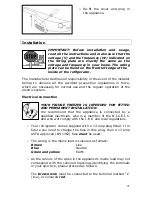 Предварительный просмотр 21 страницы Baumatic BCI7030 User Manual