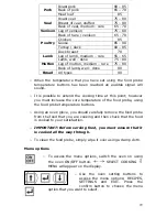 Предварительный просмотр 29 страницы Baumatic BCS460SS-AUS Instruction Manual