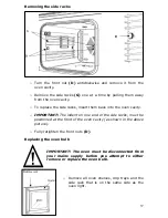 Предварительный просмотр 37 страницы Baumatic BCS460SS-AUS Instruction Manual