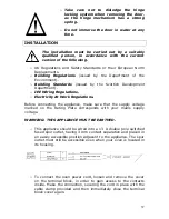 Предварительный просмотр 37 страницы Baumatic BCS460SS User Manual