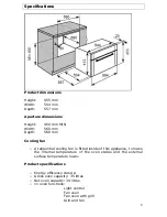 Предварительный просмотр 8 страницы Baumatic BCS461SS Instruction Manual