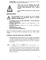 Предварительный просмотр 35 страницы Baumatic BCS461SS Instruction Manual