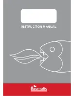 Предварительный просмотр 1 страницы Baumatic BD15TS Instruction Manual