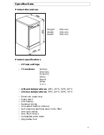 Предварительный просмотр 8 страницы Baumatic BDF440SL Instruction Manual