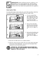 Предварительный просмотр 27 страницы Baumatic BDF440SL Instruction Manual