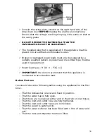 Предварительный просмотр 38 страницы Baumatic BDF440SL Instruction Manual