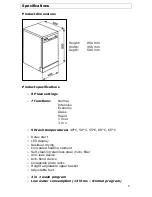 Preview for 8 page of Baumatic BDF465-SL/W Instruction Manual