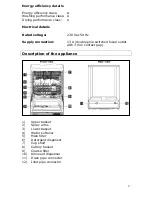 Предварительный просмотр 9 страницы Baumatic BDF671 Instruction Manual