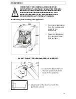 Предварительный просмотр 33 страницы Baumatic BDF682SL Instruction Manual