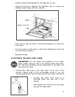 Preview for 34 page of Baumatic BDI450SS Instruction Manual