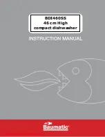 Baumatic BDI460SS Instruction Manual preview