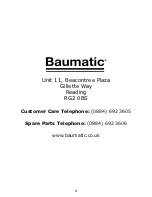 Предварительный просмотр 31 страницы Baumatic BDID 615 Instruction Manual