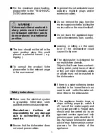 Preview for 4 page of Baumatic BDIF 616 Instruction Manual